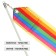 Ribbon for rhythmic gymnastics with a stick Grace Dance, 6 m, color Rainbow