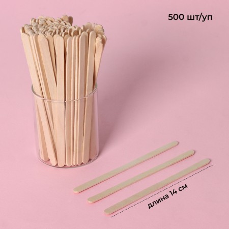 Ice cream sticks - Magistro stirrer, 14 cm, 500 pcs/un