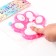 Squash anti -stress - a toy "Cat's foot", with sparkles, mix