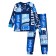 Thermal complex for a boy: trousers, sweatshirt, height 122 cm