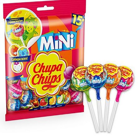 Caramel "Chupa Chups", mini, assorted, 90 g-1