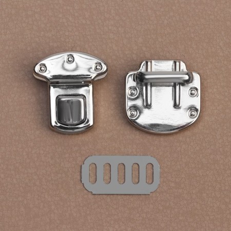 Bag Fraille, 2.2 × 2.7 cm, silver color-2