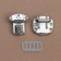 Bag Fraille, 2.2 × 2.7 cm, silver color