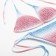 Swimsuit female separate minku pink color/blue, size 48