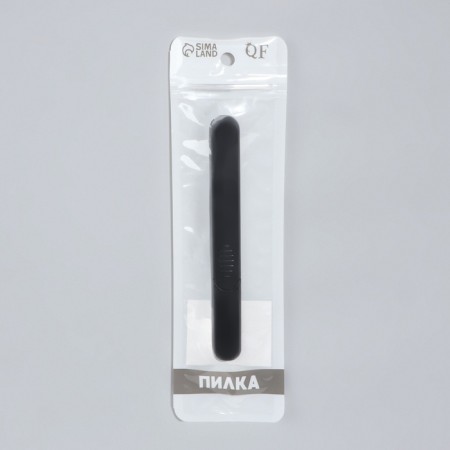 Nail glass file, 14.2 cm, in case, black color-3