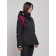 Ski jacket female winter, size 42, black color