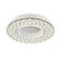 Ambrella Light Ice lamp, 102W LED, 7650LM, 3000-6400K, chromium color, white with FDU