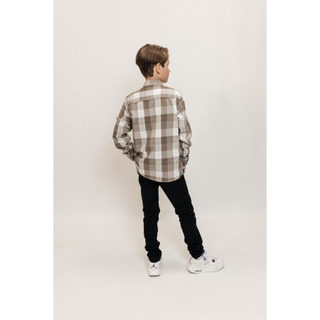 Surchachka upper for ISEE boys, height 164-170 cm, beige color-6