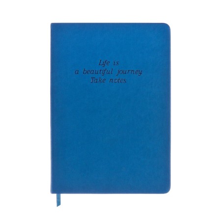 Diary Native A5, 144l Paris, TV Region, TIS F, Liesse, BL 80g/m2, blue+blue