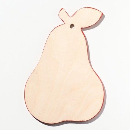 Groot board "Pear", Khokhloma-2