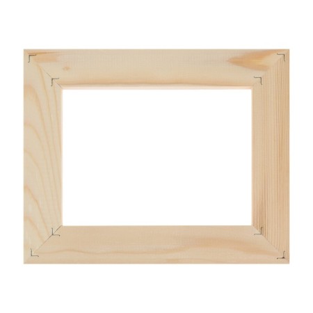 Piece for canvas Calligrata, 1.8 x 20 x 25 cm, frame width 36 mm, pine-1