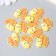 Decor for creativity "Number 4 with an animal" set 10 pcs 2.1x1.9 cm