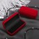 The case is velvet for the clip for the “rectangle” tie classics 9 × 4, the color is red, the insert is black