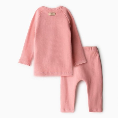 Kit for children (jacket and pants) minku, dust pink, height 92-98 cm-12