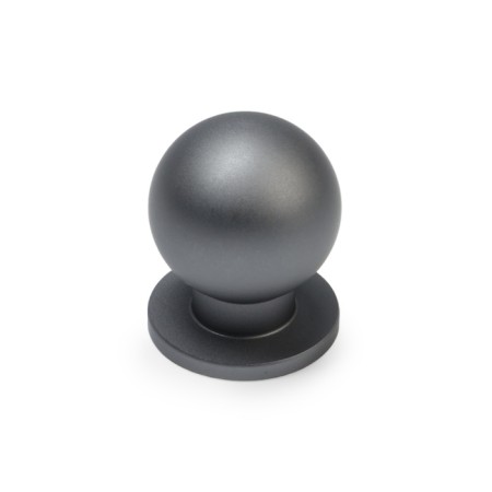 Handle button Cappio RK146, D = 25 mm, color graphite-1