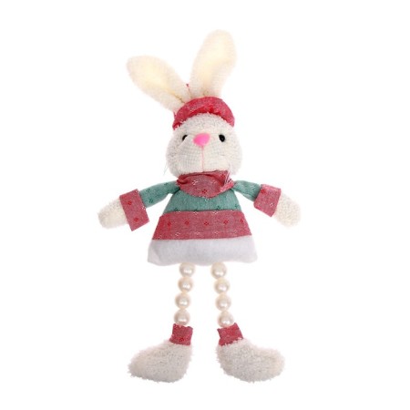 Soft toy "Bunny", with beads, species mix-2