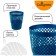 UNI Class Class, 12 liters, plastic, mesh, blue-pearl-pearl