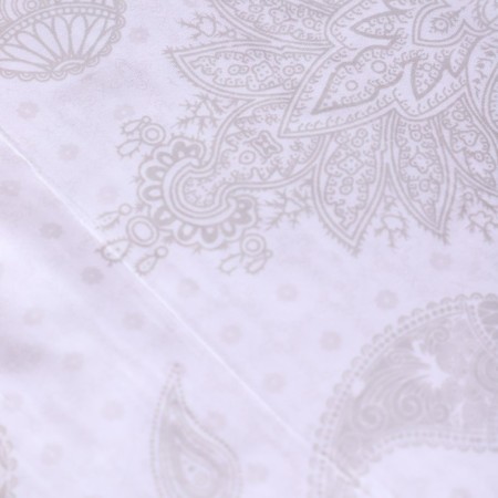 Pillowcase-pillowcase 50x70cm on the New Silver No. 9 zipper, tick 90g/m, PE70%, HL30%-3