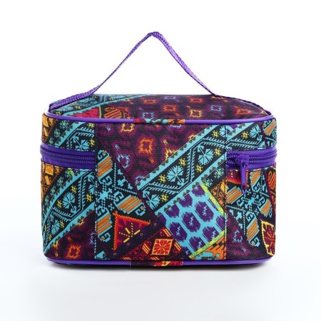 Lightning cosmetic bag, lilac color/multi -colored-1