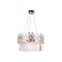 Crystal suspended chandelier ambrella like, Traditional, TR5261, E14, Color Chrome
