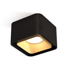 Lumber of the overhead Ambrella Light, XS7833004, MR16 GU5.3, GU10 LED 10 W, color black sand, gold sand