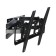 Kronstein Luazon Kron-64, for TV, inclined-horned, 32-65 ", 110-440 mm from the wall, black