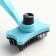 Popular Plastic "Bone" with self -cleaning, 8.5 x 12.5 cm, blue