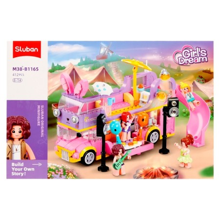 Designer Pink Dream "Multimedia Bus", 412 details-6