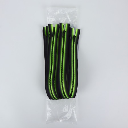 Lightning "Tractor", No. 5, detachable, castle machine, 50 cm, green/black color-3
