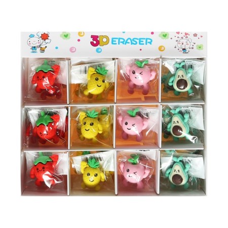 Figure eraser "Fruit", mix-8
