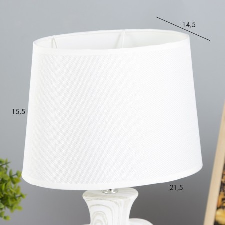 Hertz table lamp E14 40W White-gray 23x15x34 cm Risalux-2
