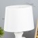 Hertz table lamp E14 40W White-gray 23x15x34 cm Risalux