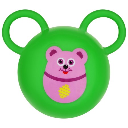 Children's ball with ears, D = 15 cm, 80 g, color mix-5