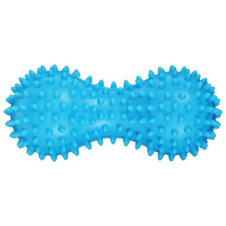 Massage ball Onlytop "Bunny", double, blue color-6