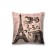 Decorative pillowcase "Coffee in Paris", on a zipper, size 45x45 cm