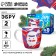 New Year's set for creativity. Drawing on the water: Ebru "Create your mug", Santa Claus, New Year