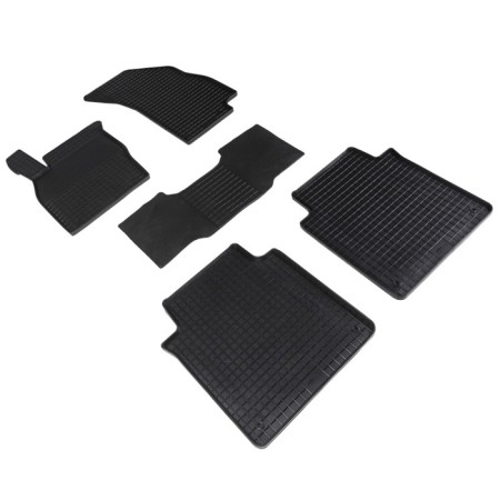 Rubber mats "Get", for Audi A8 IV, (D5), LONG, 2017-N.V.