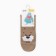 Nosk children's “lambs”, cappuccino color, size 8