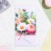 Envenue for money "Tenderness!" Flowers, 16.5 x 8.5 cm