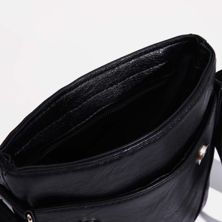 Male bag, black color-4