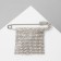 Play "Triumph" rain, 7cm, white color in silver