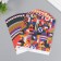 Scrapbooking paper "Color Geometry" density 180 grams set 10 pcs 15.5x17 cm