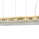 Magnitudo hanging chandelier 120 mm, E14 240W