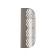Cappio pen, m/o 96 mm, with a pattern, matte gray color