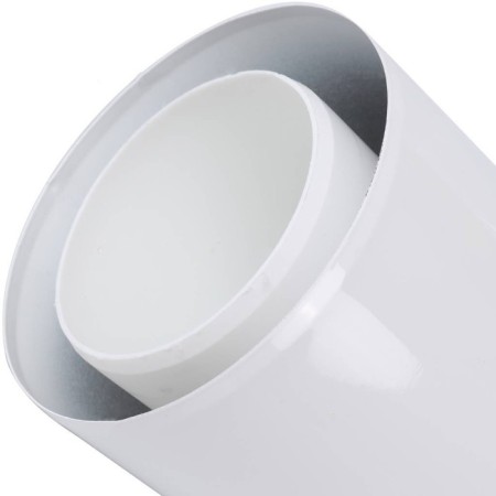 BAXI chimney element, coaxial pipe, d = 110/160 mm, l = 1000 mm, with the tip, nt-4