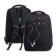 Youth backpack 42 x 31 x 22 cm, Grizzly, ergonomic back, laptop department, black
