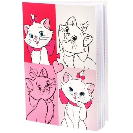Notepad A5, on the paper clip, 40 sheets, to a point, a cat's cat-10