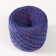 Knitted yarn "Ribbon" with Lurex 85m/170 ± 5 g (sapphire, lurex: red)