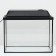 Aquarium rectangular "atall" with a lid, 24 liters, 40 x 21 x 29/34 cm, black