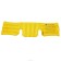 Reusable salt heating pad "collar", color mix